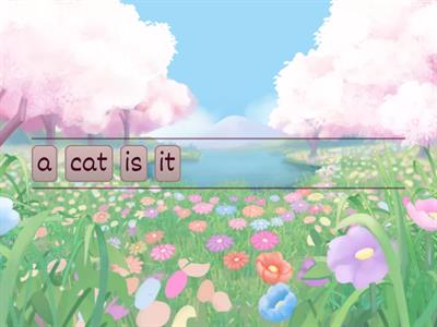 to be sentences word order