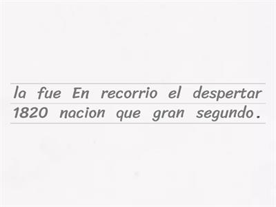 NUEVOS MOVIMIENTOS EN ESTADOS UNIDOS DURANTE LA PRIMERA MITAD DEL SIGLO XIX