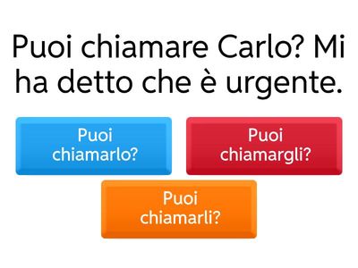 Pronomi diretti e indiretti- ilearnitalian.com