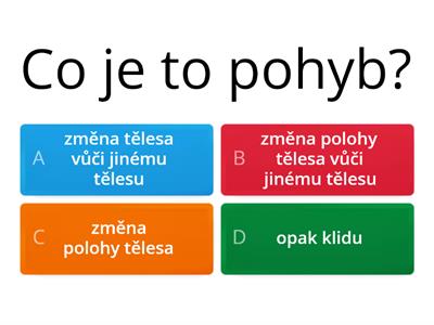 fyzika 7. ročník quiz