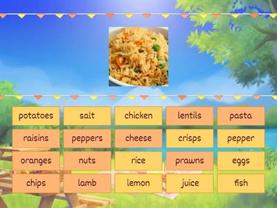 A2.2 - 5A Food Vocabulary