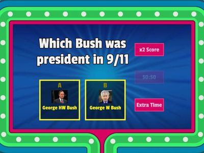 50/50 Presidents game