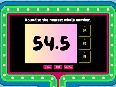 Rounding off decimals