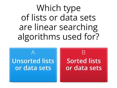 Algorithms - Teaching resources