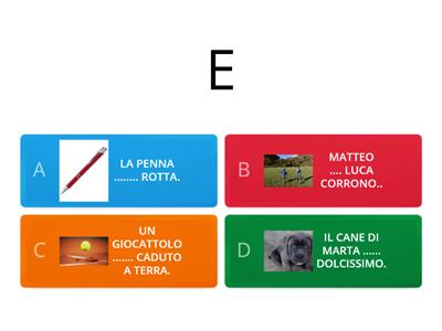 SCEGLI È  O  E  QUIZ!