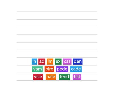 Rabbit Words (Open, Closed + Silent e Syllables)