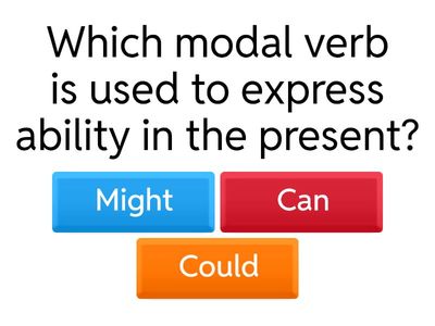 general knowledge modal verbs