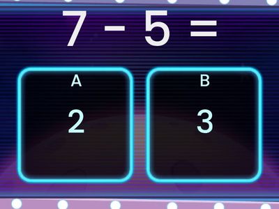 Subtraction with Addends 1-10