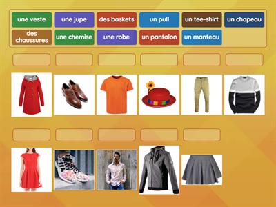 Les vêtements / Одежда