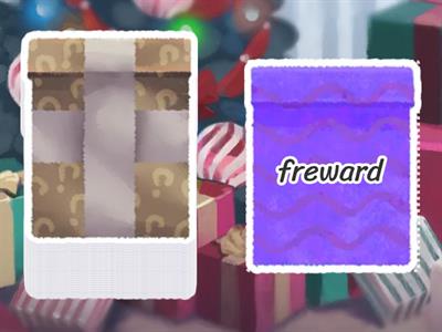 WARD and ARD nonwords 