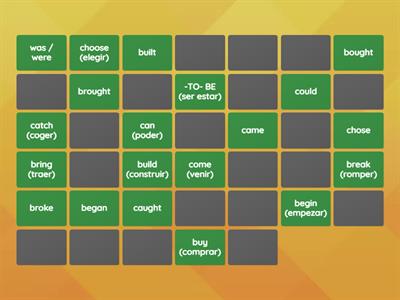 Irregular verbs 