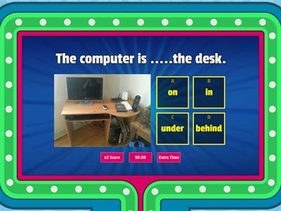 Prepositions Starters