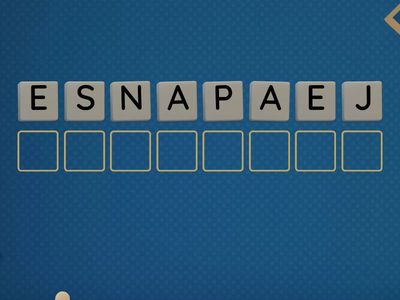 Nationalities anagrams