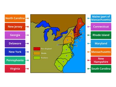 Thirteen Colonies