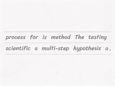 Unit 1, Vocab (p.1) * Scrambled Sentences