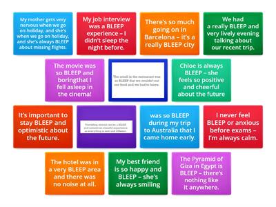 Roadmap B1 2C Vocabulary Feelings and reactions 