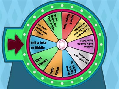 AR Spin The Crazy Wheel