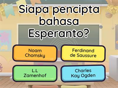 Kajian Linguistik Makro - Bahasa Buatan (Esperanto dan Basic English)