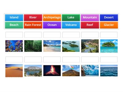  NATURAL FEATURES semester 5