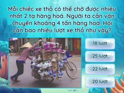 Khoanh vào chữ đặt trước câu trả lời đúng.