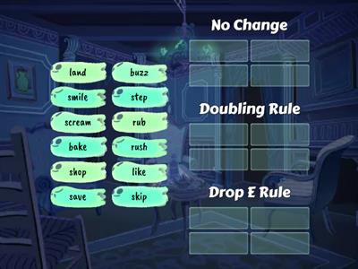 Spelling with Suffix -ed