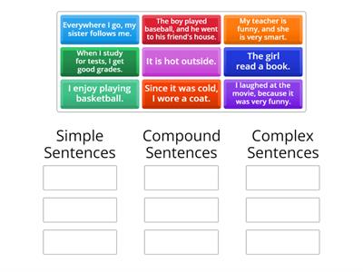 Sentence Sort
