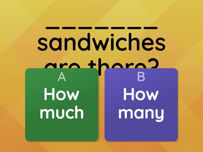 How much or how many?