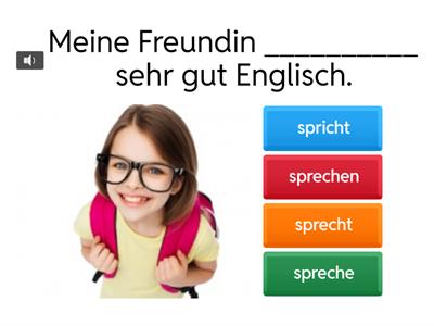 Starke Verben im Präsens 