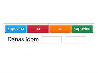 akuzativ prijedlozi (прийменники)
