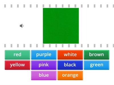 Amazing Rooftops 1 - Starter Unit  - Lesson 2 - Colours - Match Up
