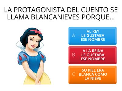 BLANCANIEVES Y LOS SIETE ENANITOS