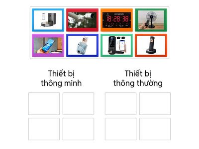 TRÒ CHƠI KHỞI ĐỘNG - ĐÂU LÀ THIẾT BỊ THÔNG MINH