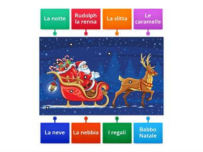 Babbo Natale e Rudolph