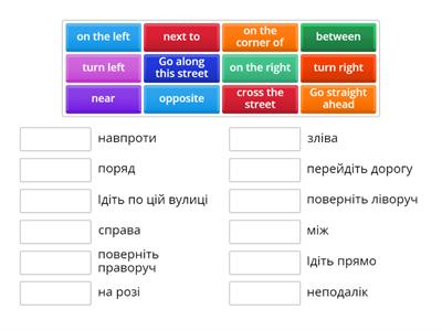 Prepositions of Place/Movement