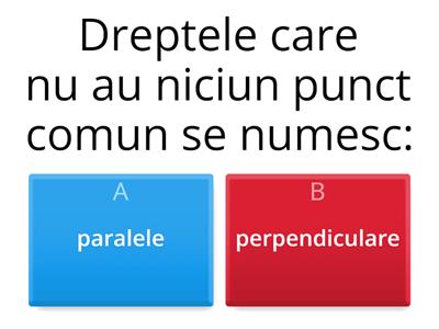 Noțiuni de geometrie