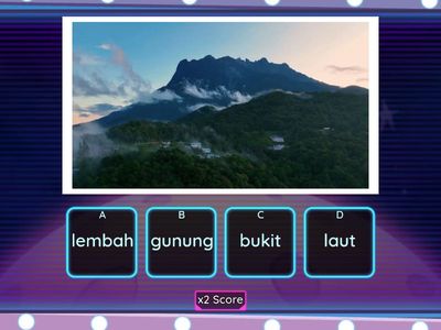 Bentuk Muka Bumi - Sains Tahun 1