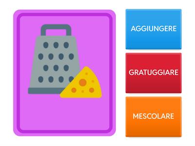 Verbi della cucina PRE A1