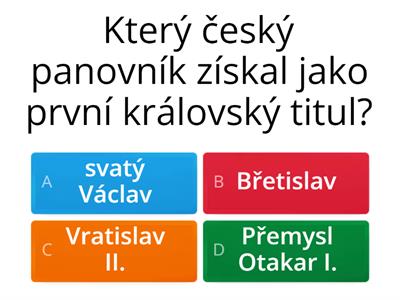 Přemyslovci - první králové