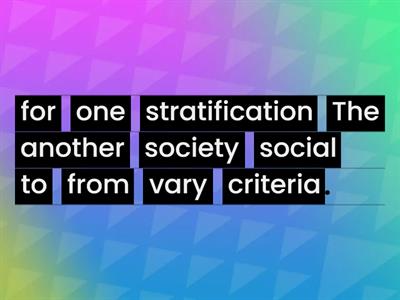 Sociology (Social Inequality& Social Mobility)