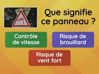 Code de la route : les panneaux (2)