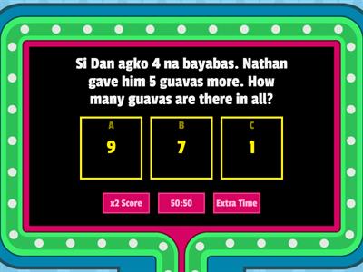 Addition and subtraction