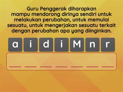 Nilai Guru Penggerak