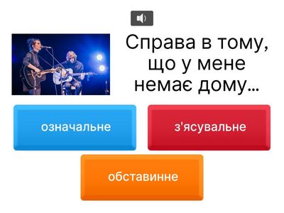 Види підрядних речень