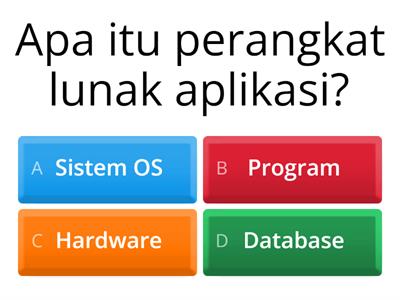 Perangkat Lunak Aplikasi dan Fiturnya