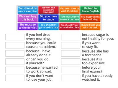 Modal verbs A2