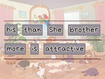 Comparative Adjectives with More