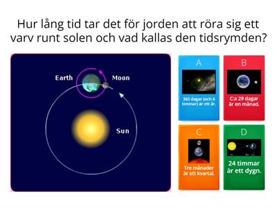 Fysikens begrepp - årstider och naturfenomen.