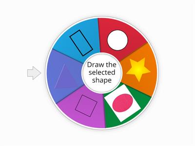  Shapes Wheel - Shapes Activity Book