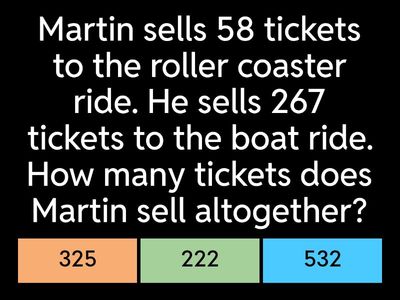 3 Digit Addition Word Problems