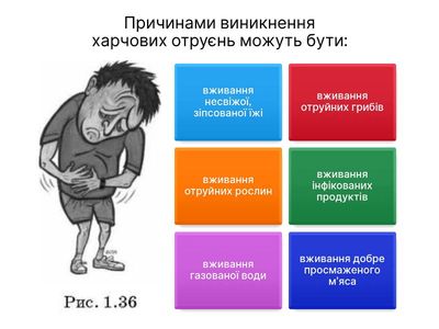  Харчові отруєння,ЗБД 8 КЛ.